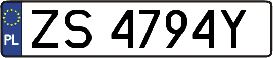 ZS4794Y