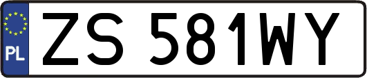 ZS581WY