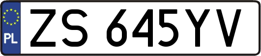 ZS645YV
