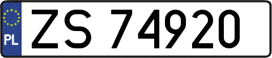 ZS74920