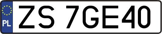 ZS7GE40