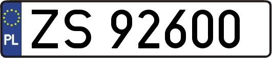 ZS92600