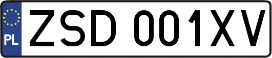 ZSD001XV