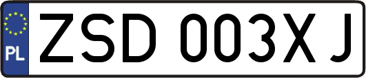 ZSD003XJ