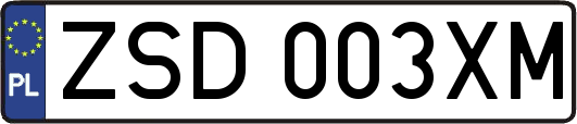 ZSD003XM