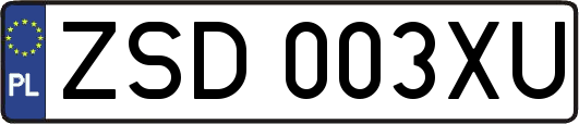 ZSD003XU