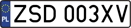 ZSD003XV