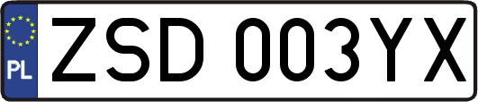 ZSD003YX