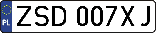 ZSD007XJ