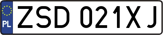 ZSD021XJ