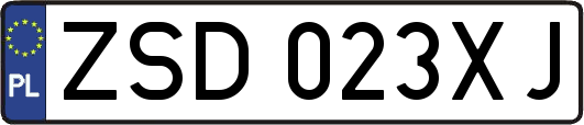 ZSD023XJ