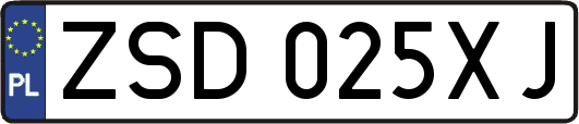ZSD025XJ