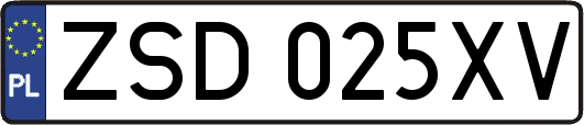 ZSD025XV