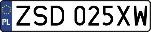 ZSD025XW