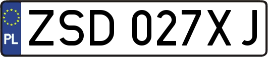 ZSD027XJ