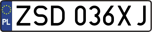 ZSD036XJ