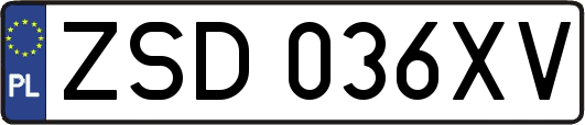ZSD036XV