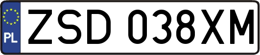 ZSD038XM