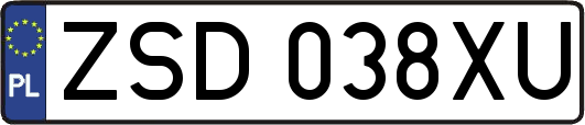 ZSD038XU