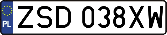 ZSD038XW