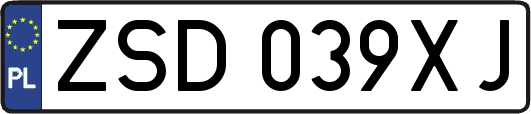 ZSD039XJ