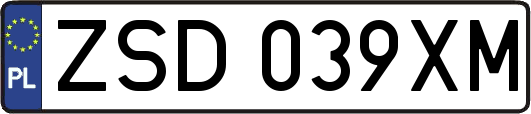 ZSD039XM