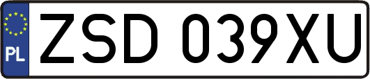 ZSD039XU