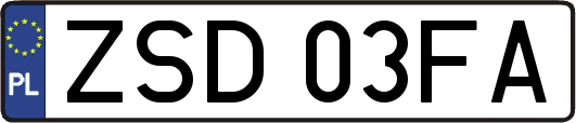 ZSD03FA