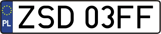 ZSD03FF