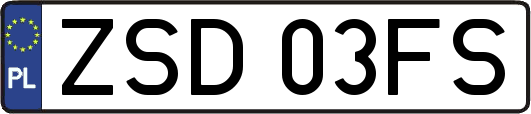 ZSD03FS