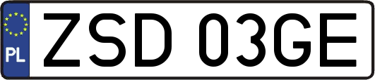 ZSD03GE