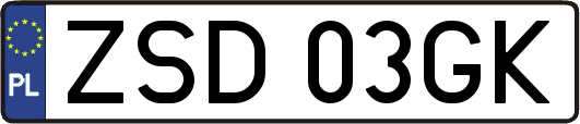 ZSD03GK