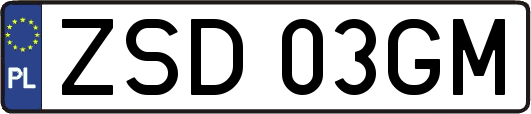 ZSD03GM
