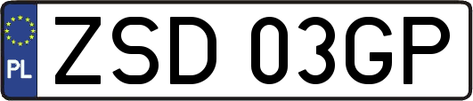 ZSD03GP
