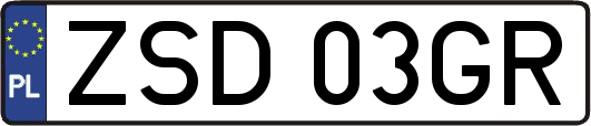 ZSD03GR