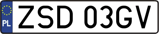 ZSD03GV
