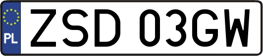 ZSD03GW