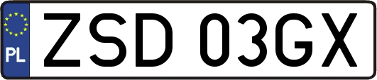 ZSD03GX