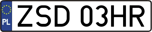 ZSD03HR