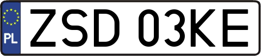 ZSD03KE