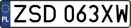 ZSD063XW