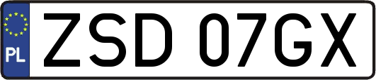 ZSD07GX