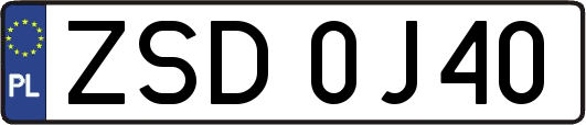 ZSD0J40