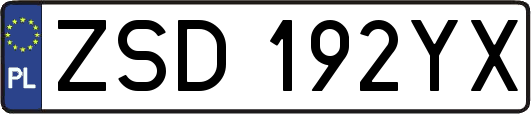 ZSD192YX