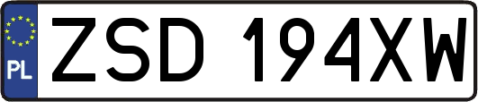 ZSD194XW