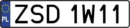 ZSD1W11