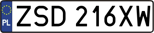 ZSD216XW