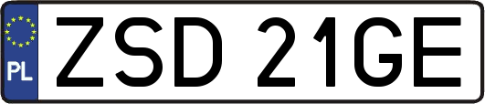 ZSD21GE