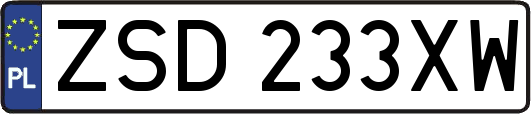 ZSD233XW