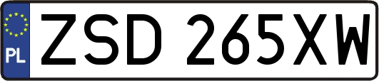 ZSD265XW